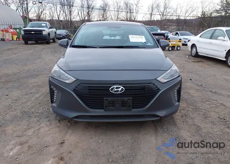 2017 Hyundai Ioniq Hybrid Sel z USA, uszkodzony, nr VIN KMHC75LC8HU028821